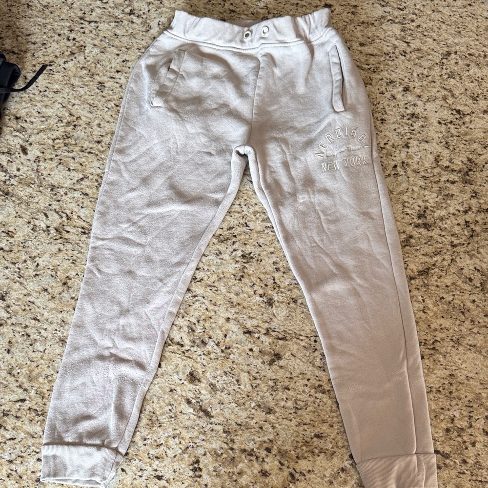 Aeropostale Kids Beige Joggers